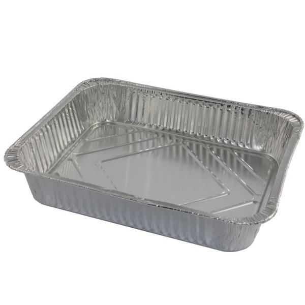 400 Stk. Aluschalen 1/2 GN rechteckig 32x26 cm 55 mm tief R33 G